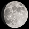 Waxing Gibbous, Moon at 12 days in cycle