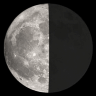 Waning Crescent, Moon at 22 days in cycle
