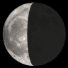 Waning Crescent, Moon at 23 days in cycle